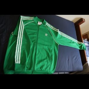 Pine Green Adidas Track Suit (SIZE L)